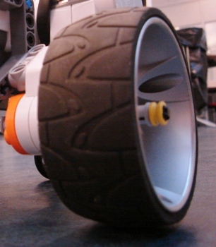 Slick surface wheels